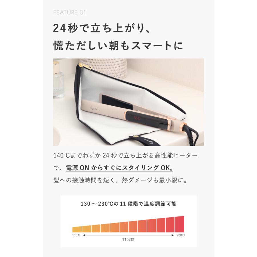 Lupilina 【楽天総合ランキング10部門1位受賞】 ストレートアイロン