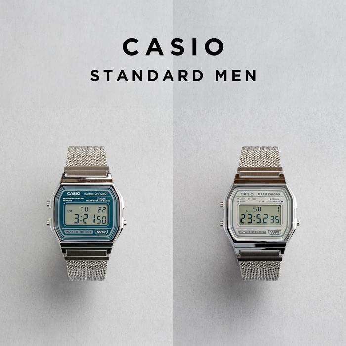 スタンダード デジタル 10年保証 CASIO STANDARD MENS カシオ A158WEM