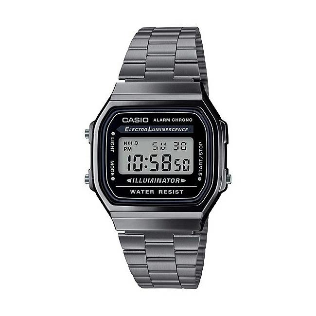 【新品未使用品】A168WGG-1A ガンメタリック チープカシオ スタンダード デジタル CASIO STANDARD カシオ A168WGG-1A 腕時計 時計