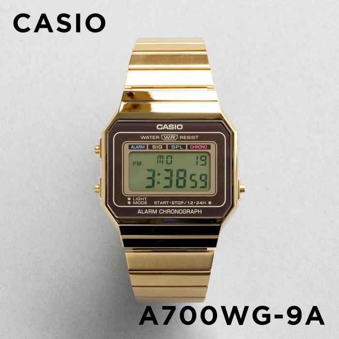 スタンダード デジタル CASIO STANDARD MENS カシオ A700WG-9A 腕時計