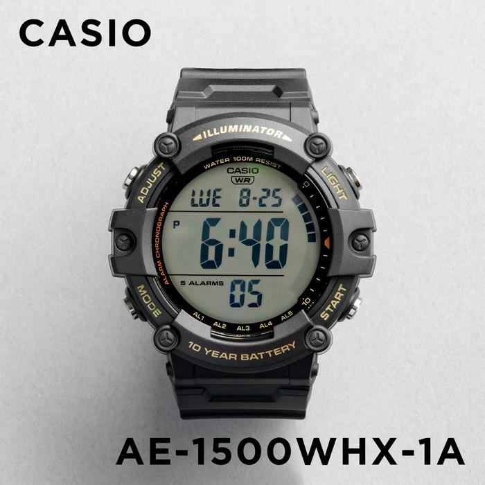 スタンダード デジタル CASIO STANDARD カシオ AE-1500WHX-1A 腕時計