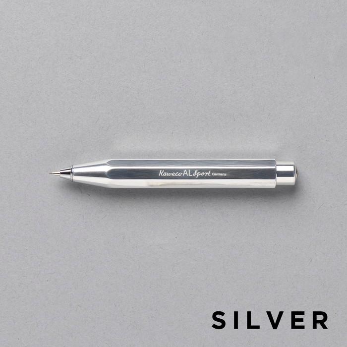 Kaweco Sport シルバー シャープペンシル 本体 カヴェコ シャープペン アル・スポーツ シルバー0.7mm｜【カヴェコ