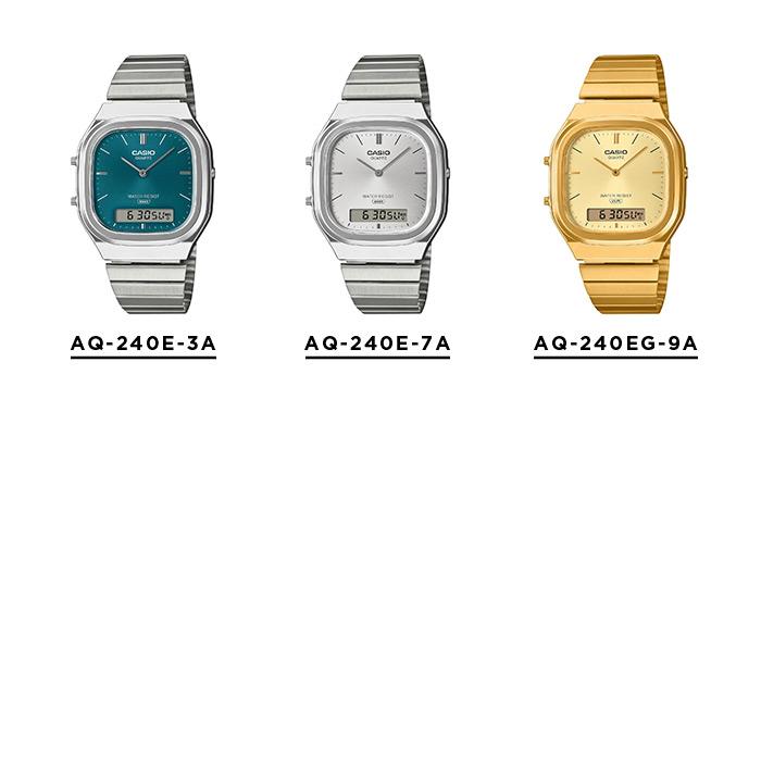 スタンダードアナデジ 10年保証 CASIO STANDARD MEN カシオ