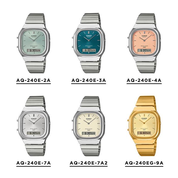 スタンダードアナデジ CASIO STANDARD MEN カシオ AQ-240E 腕時計 時計