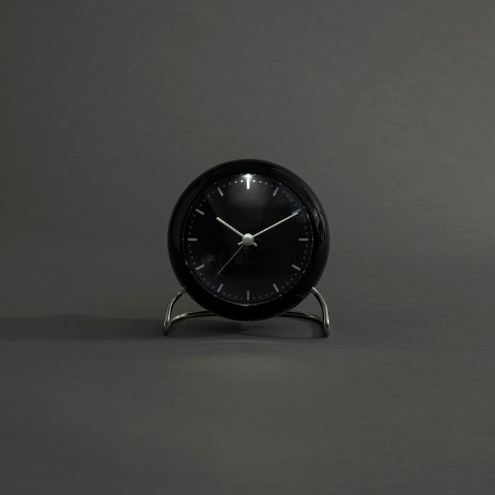 Arne Jacobsen アルネ ヤコブセン 置時計 黒 ARNE JACOBSEN（アルネ ヤコブセン） 海外正規品 ARNE JACOBSEN TABLE
