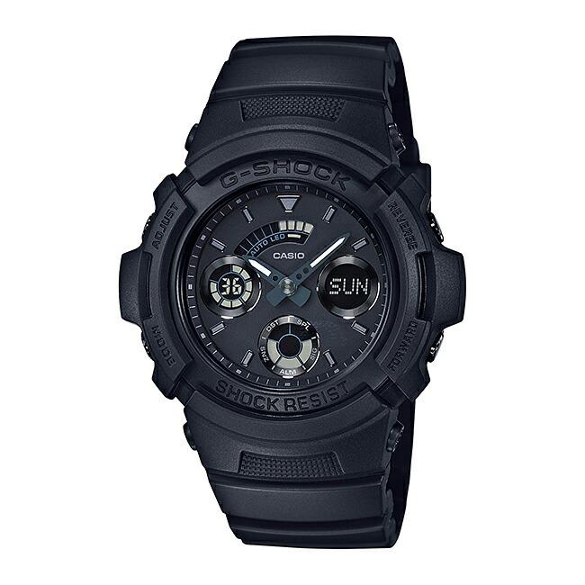 並行輸入品 10年保証 CASIO G-SHOCK カシオ Gショック AW-591BB-1A 腕時計 時計 ブランド メンズ 男の子 アナデジ 日付  カレンダー 防水 ブラック 黒