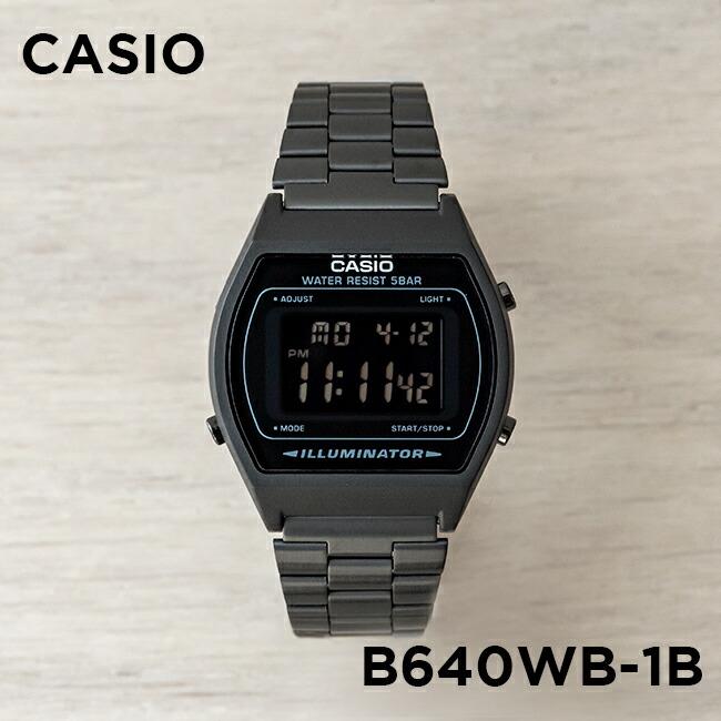 CASIOチープカシオ B640WB-1BJF 新品未使用 2025年12月購入 G-SHOCK CASIO STANDARD カシオ B640WB-1BJF チープカシオ 時計