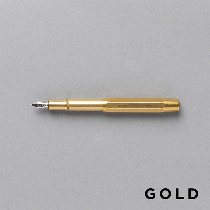 BRASS SPORT 海外正規品 KAWECO FOUNTAIN PEN カヴェコ ブラススポーツ