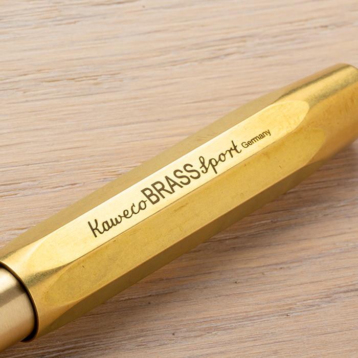 BRASS SPORT 並行輸入品 KAWECO FOUNTAIN PEN カヴェコ ブラススポーツ