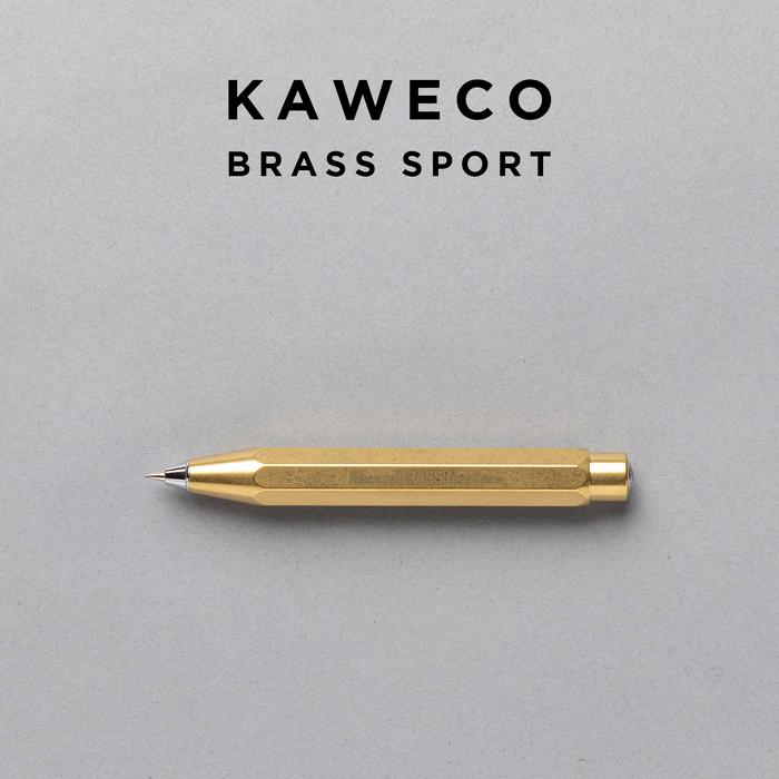 BRASS SPORT 並行輸入品 KAWECO MECHANICAL PENCIL 0.7MM カヴェコ