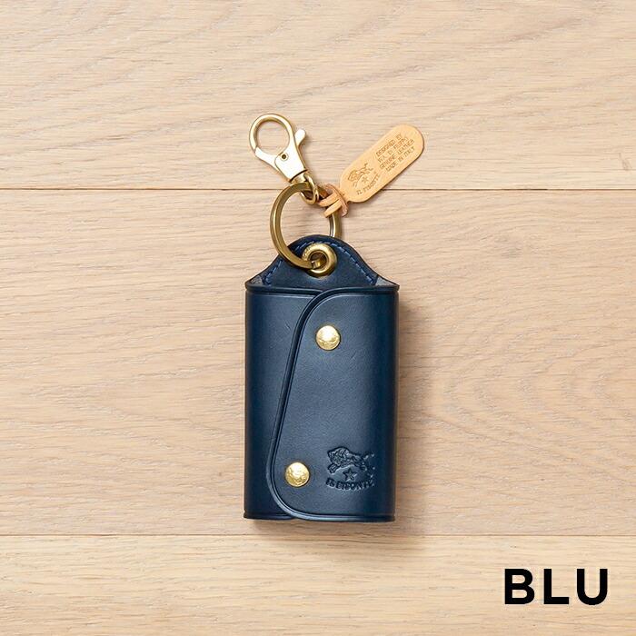 Il Bisonte イルビゾンテ キーケース C0847 キーリング 鍵 メンズ レディース レザー 革 ベージュ ブラウン 茶 ブラック 黒 オレンジ グリーン 緑 ネイビー C0847 Gryps 通販 Yahoo ショッピング