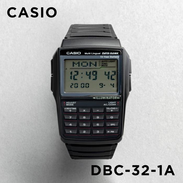 CASIO DATA BANK デジタル腕時計 DBC-32 DATABANK 【あすつく対応】CASIO カシオ 腕時計 デジタル DATA