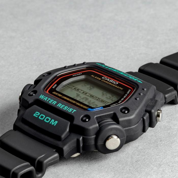 並行輸入品 10年保証 日本未発売 CASIO SPORTS MENS カシオ スポーツ DW-290-1 腕時計 時計 ブランド メンズ 男の子 チープカシオ チプカシ デジタル 日付 防水｜gryps｜02