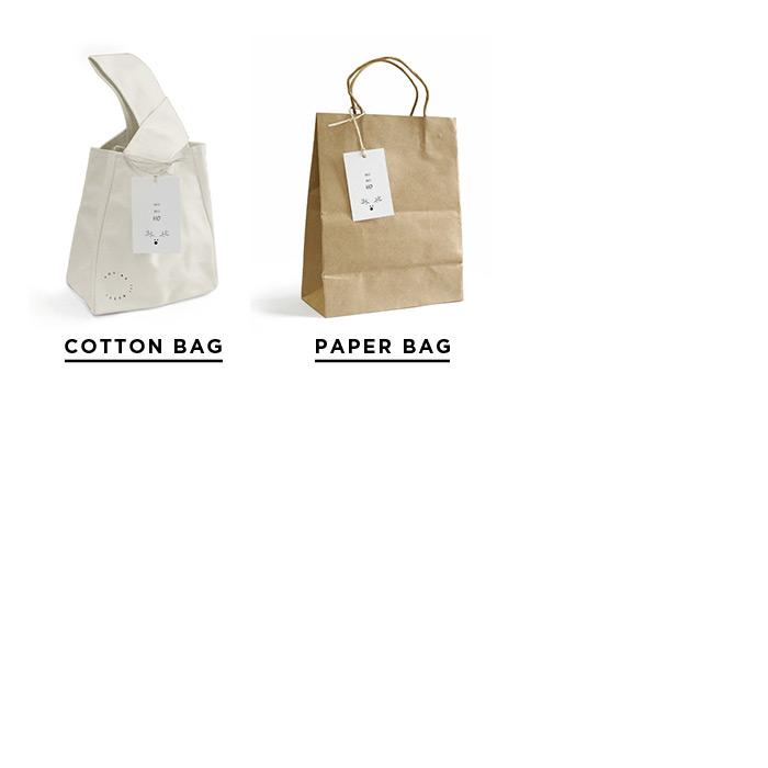 ギフトバッグ コットンバッグ ペーパーバッグ タグ付き クラフトバッグ
