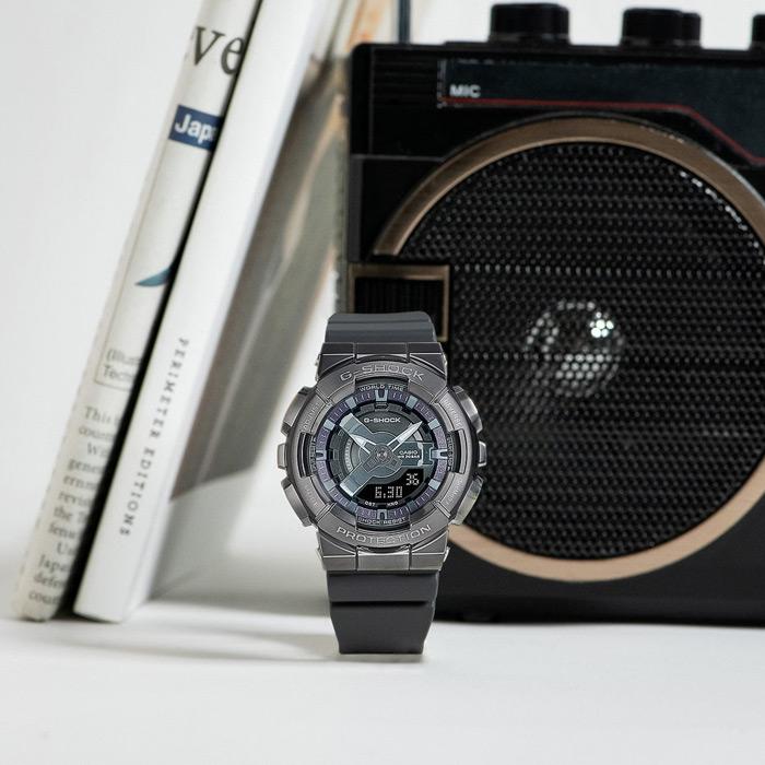 ★【未使用】G-SHOCK GM-S110B 腕時計 G-SHOCK 海外正規品 10年保証 CASIO WOMEN カシオ Gショック GM-S110B
