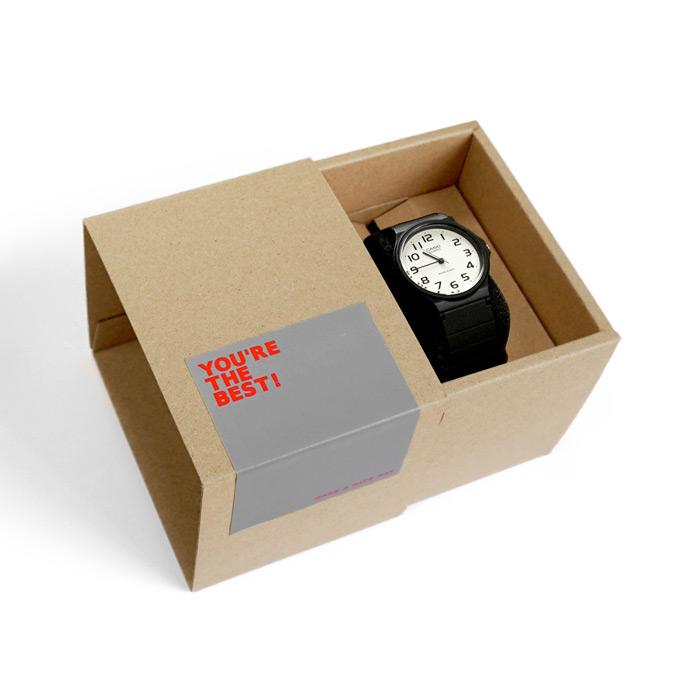腕時計 箱ナシ用のラッピング 無地ボックス＋ステッカー | ブランド登録なし | 06