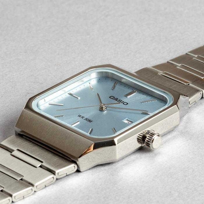 CASIO　MTP-B185D 新品　シルバー　海外モデル　新品未使用 スタンダード（CASIO） 並行輸入品 10年保証 日本未発売 CASIO