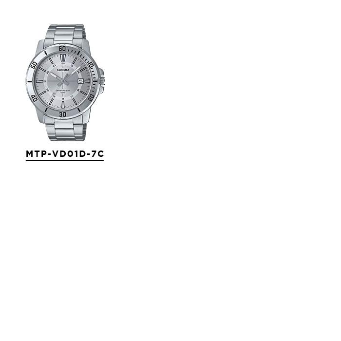 並行輸入品 10年保証 日本未発売 CASIO STANDARD MENS カシオ スタンダード MTP-VD01B.D.G 腕時計 時計 ブランド メンズ チープ チプカシ アナログ 日付｜gryps｜10