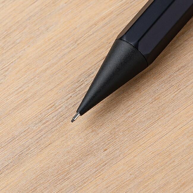 並行輸入品 KAWECO カヴェコ スペシャル ペンシル 0.5MM 筆記用具 文房具 ブランドシャープペンシル シャーペン ブラック 黒 ギフト プレゼント｜gryps｜03