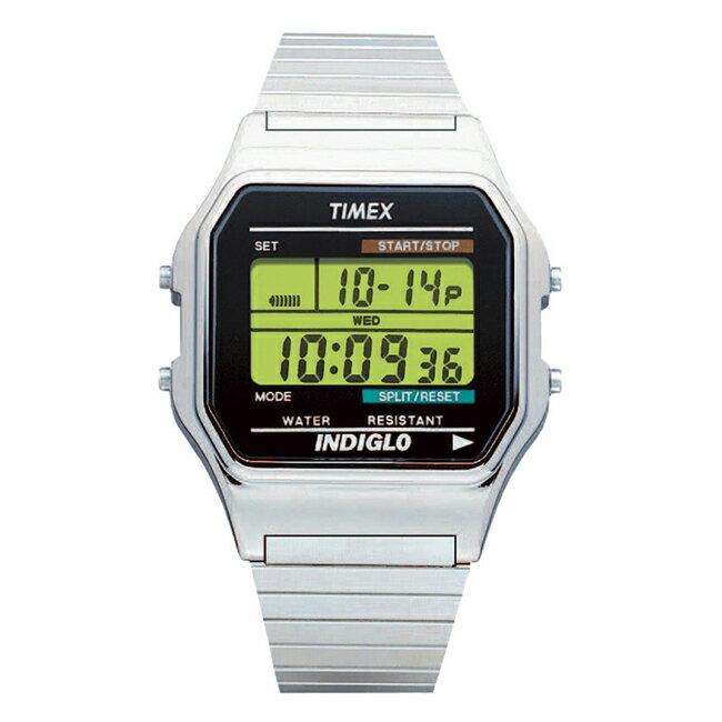 並行輸入品 TIMEX CLASSIC タイメックス クラシック デジタル T78587 腕時計 時計 ブランド メンズレディース 男の子 女の子 シルバー ブラック 黒 フルメタル｜gryps｜05