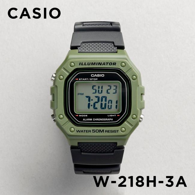 10年保証 日本未発売 Casio カシオ スタンダード W 218h 3a 腕時計 時計 ブランド メンズ レディース キッズ 子供 男の子 女の子 チープカシオ チプカシ デジ W218h 3a Gryps 通販 Yahoo ショッピング