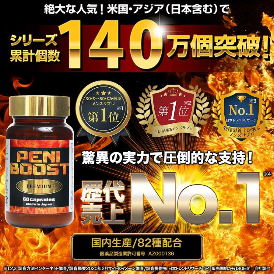 【2026年1月8日以降の発送予定】 男性 サプリ ペニブーストプレミアム 3本180粒 自信 増大サプリ シトルリン アルギニン ニンニク プロポリス 亜鉛 トンカットアリ マカ サプリメント 【3257072336】(16381円)