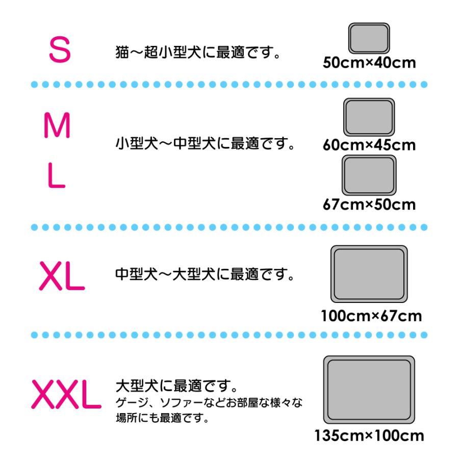 洗える ペットシーツ トイレシーツ トイレマット 犬 ワイド レギュラー スーパーワイド 猫 ペットシート ベット おしっこマット 滑り止め 速乾 漏れ防止 防水｜gs-cafe｜13