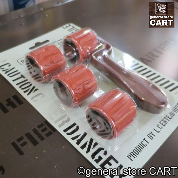 ローラー ステンシル スタンプ 4種文字セット Bタイプ 0.8インチ 2cm