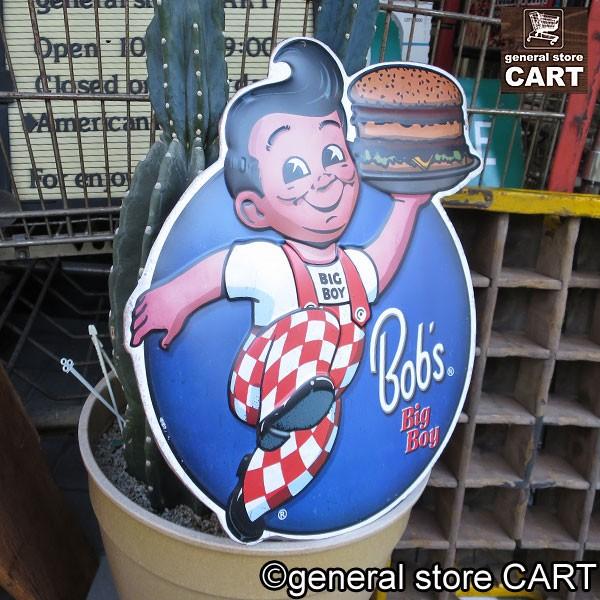 アメリカ看板 ダイカット サインボード BIG BOY ビッグボーイ ハンバーガー エンボスサインプレート インテリア アメリカン雑貨｜gs-cart｜03