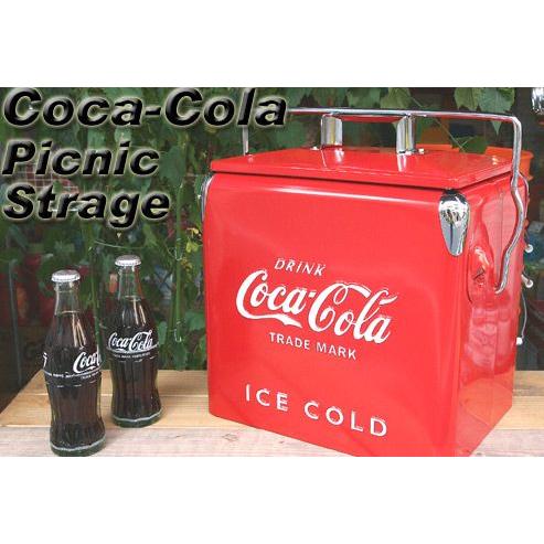 復刻 ヴィンテージ クーラーボックス COCA COLA コカコーラ ピクニックストレージ 栓抜き付き レッド : 824 : general  store CART - 通販 - Yahoo!ショッピング