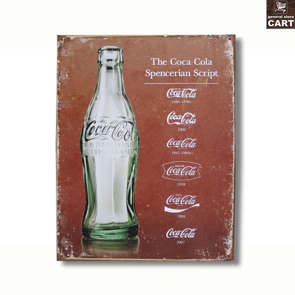 アメリカ ブリキ看板 Coca Cola コカコーラ ロゴ変遷年表 ボトル エイジングプリント サインプレート 壁飾り アメリカ雑貨 Cc1952 General Store Cart 通販 Yahoo ショッピング