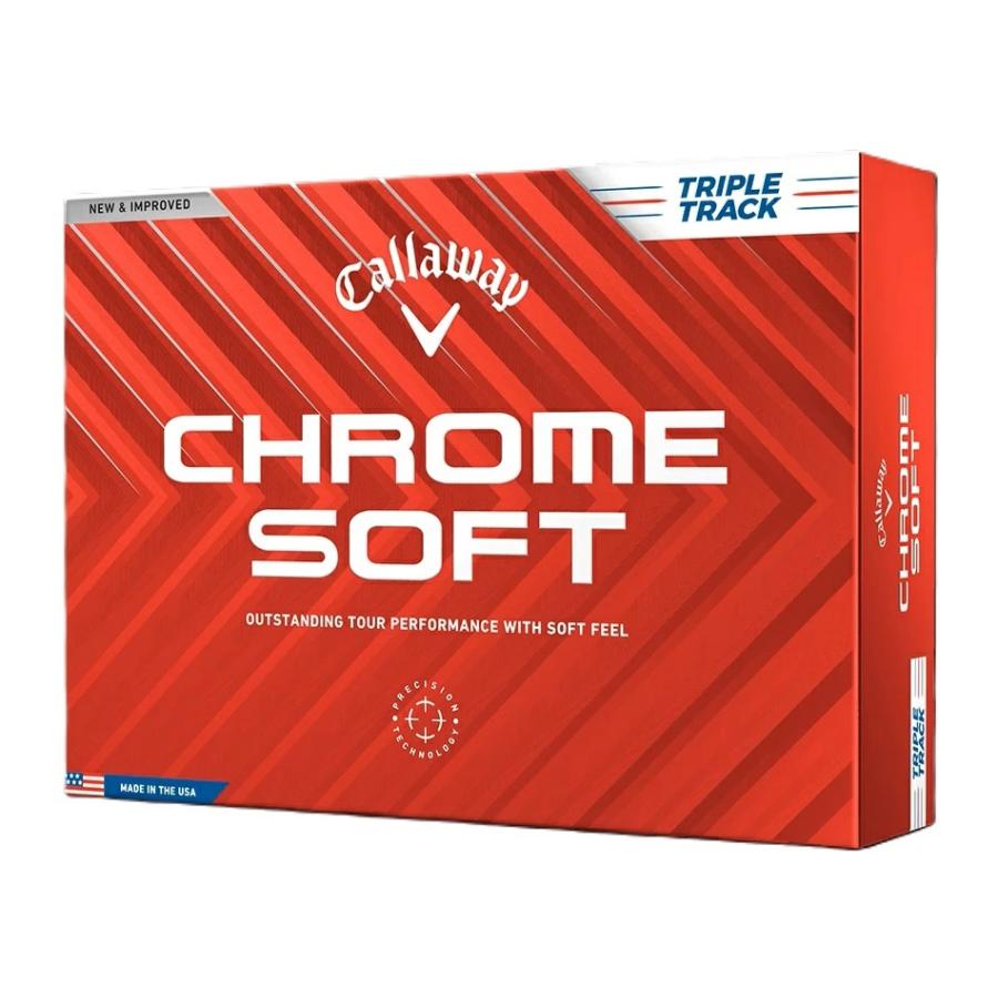 CHROME SOFT 【2ダースパック】Callaway Chrome Soft TripleTrack