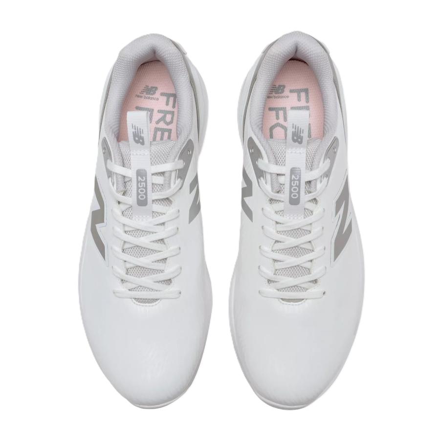 ニューバランス Fresh Foam 2500 X v5 SL Lace UG2500LA Newbalance フレッシュフォーム ボア ゴルフシューズ 2026年最新モデル ホワイトシルバー_2