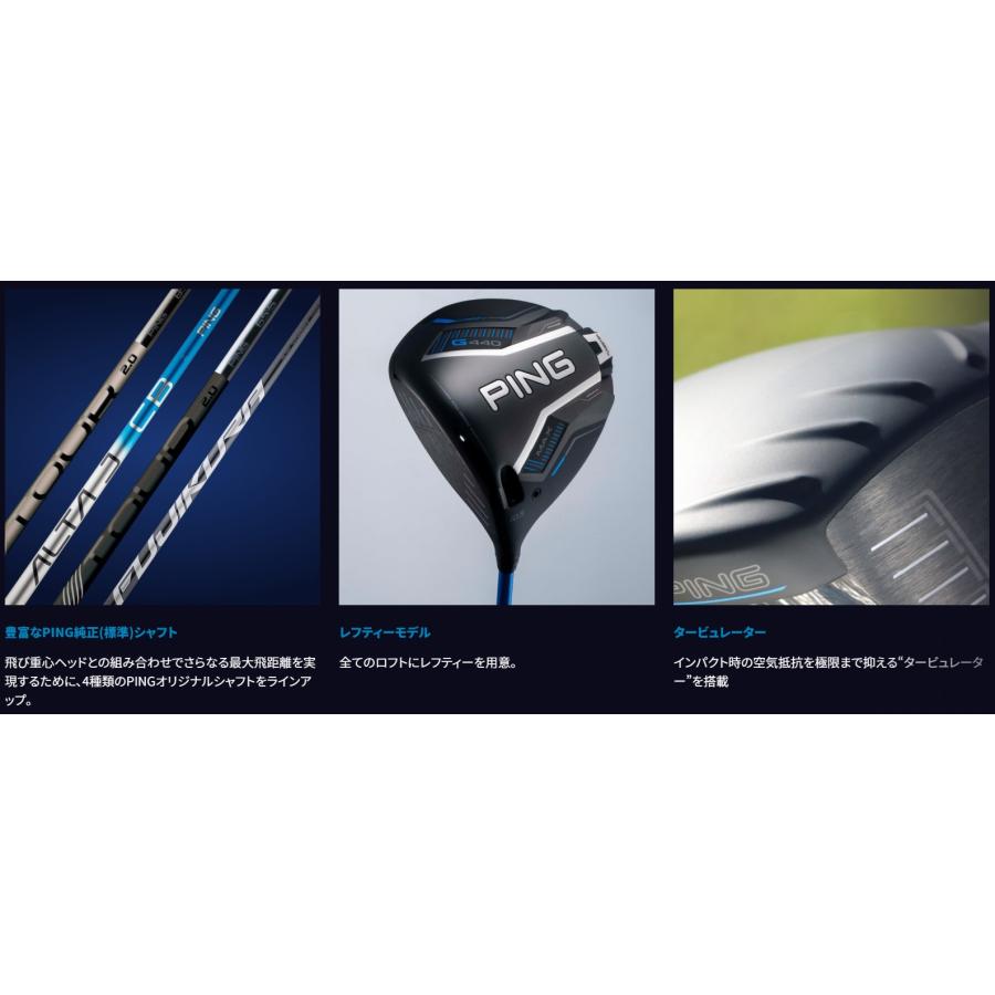 G440 【20%offクーポン付き】【ポイント5倍】PING LST ドライバー ALTA