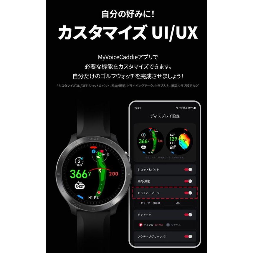 T11 pro ゴルフ用距離計 ボイスキャディ機能付き ボイスキャディ T11PRO ゴルフウォッチ GPS距離計 ゴルフ距離計