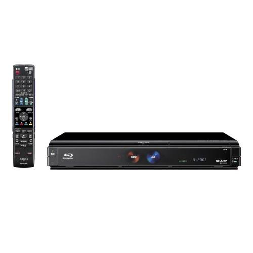 シャープ 500GB 2チューナー ブルーレイレコーダー HDMIケーブル付属  