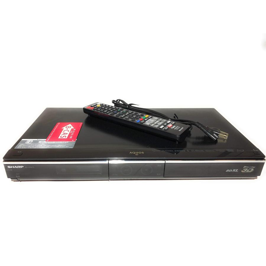 シャープ 500GB 2チューナー ブルーレイレコーダー BD-HDW75 【公式通販】