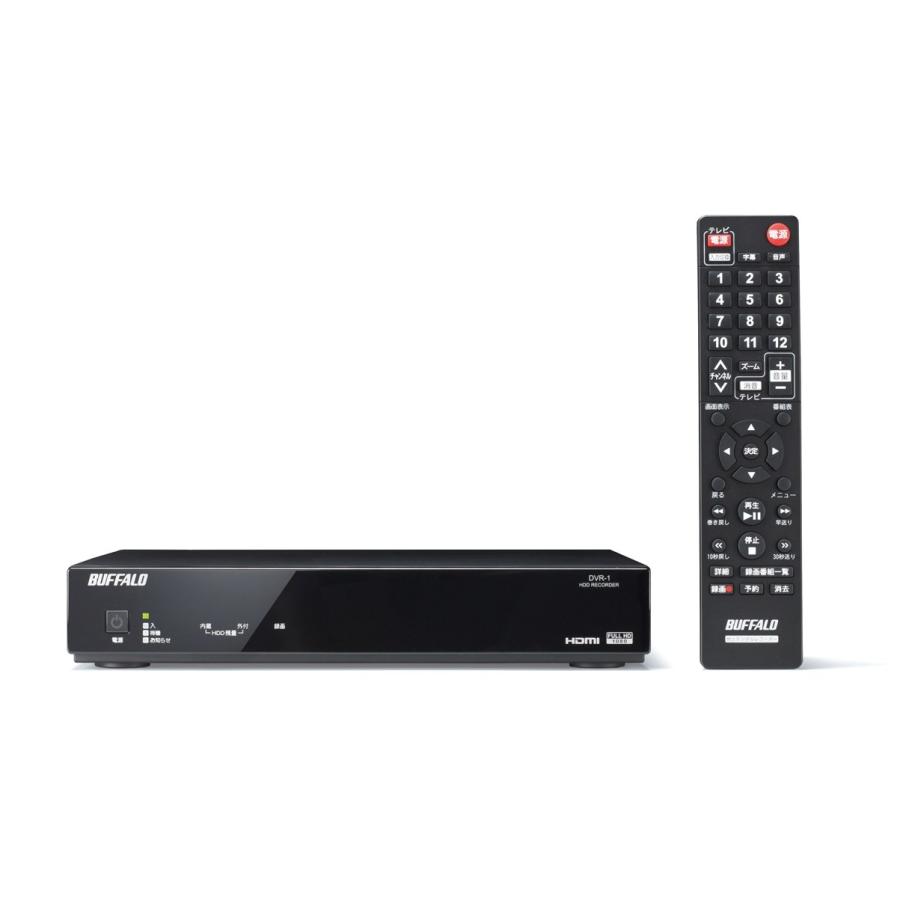 BUFFALO 地デジチューナー搭載 HDDハイビジョンレコーダー HDD1TB DVR 
