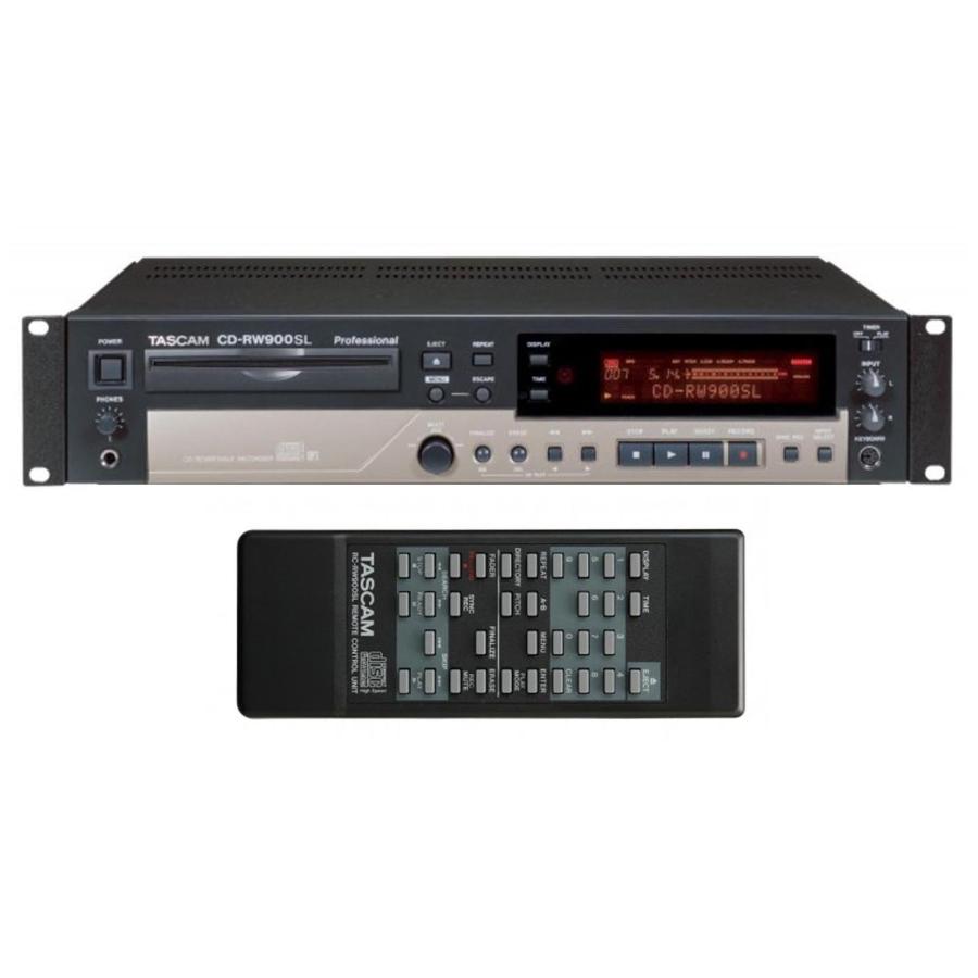 TASCAM CDレコーダー 業務用 CD-RW900SL : 20240807012000-00153us 