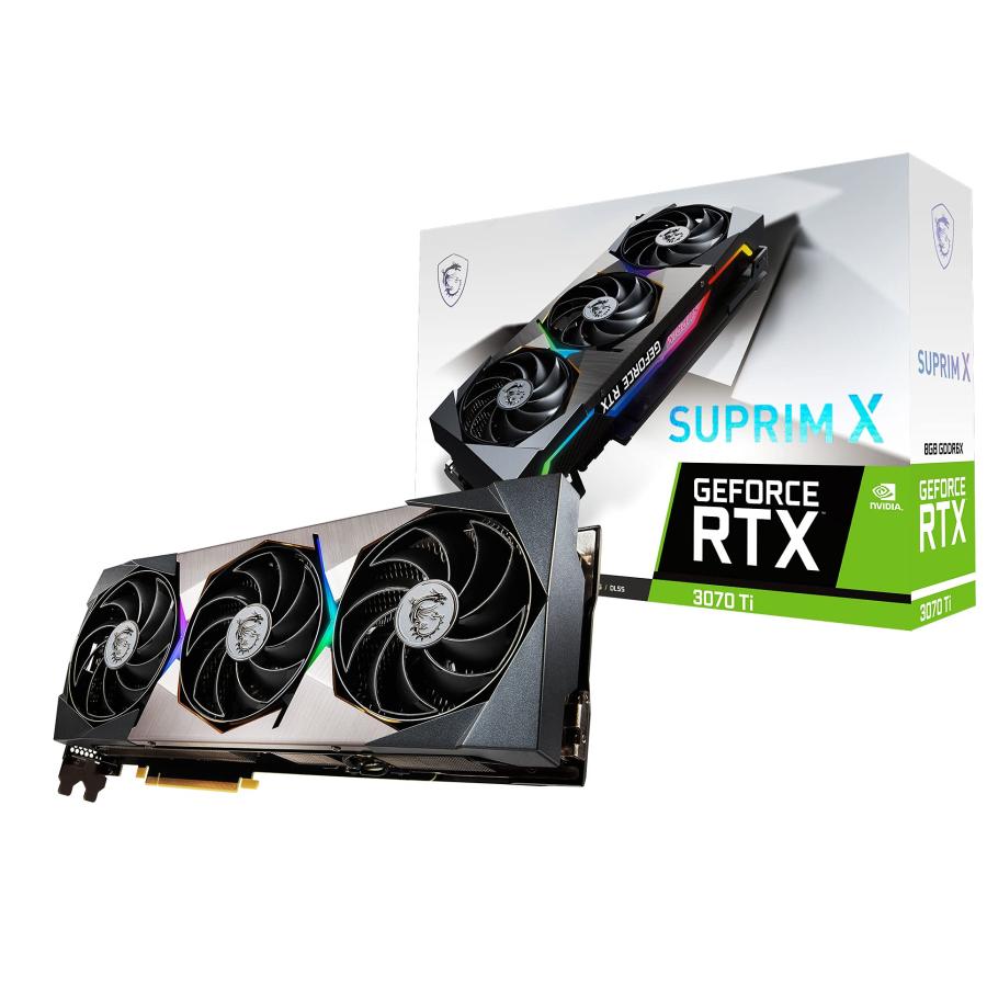 MSI GeForce RTX 3070 Ti SUPRIM 中古品 中古】MSI GeForce RTX 3070 ti SUPRIM X