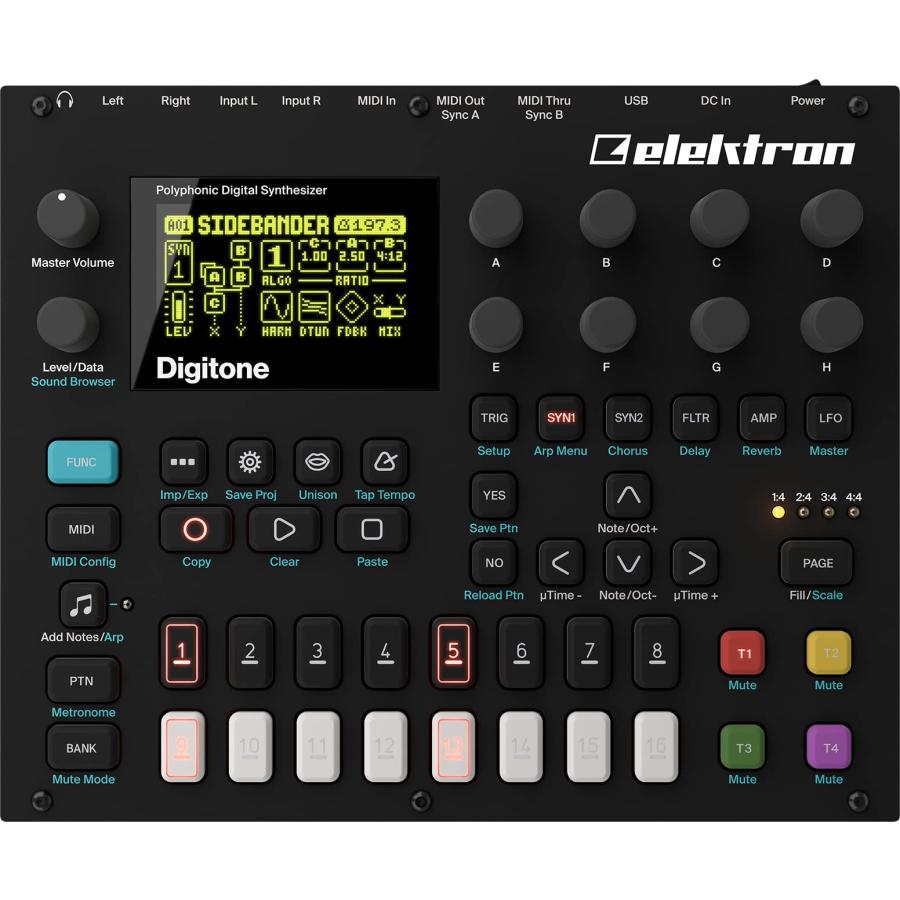 elektron Digitone ポリフォニックデジタルシンセサイザー 