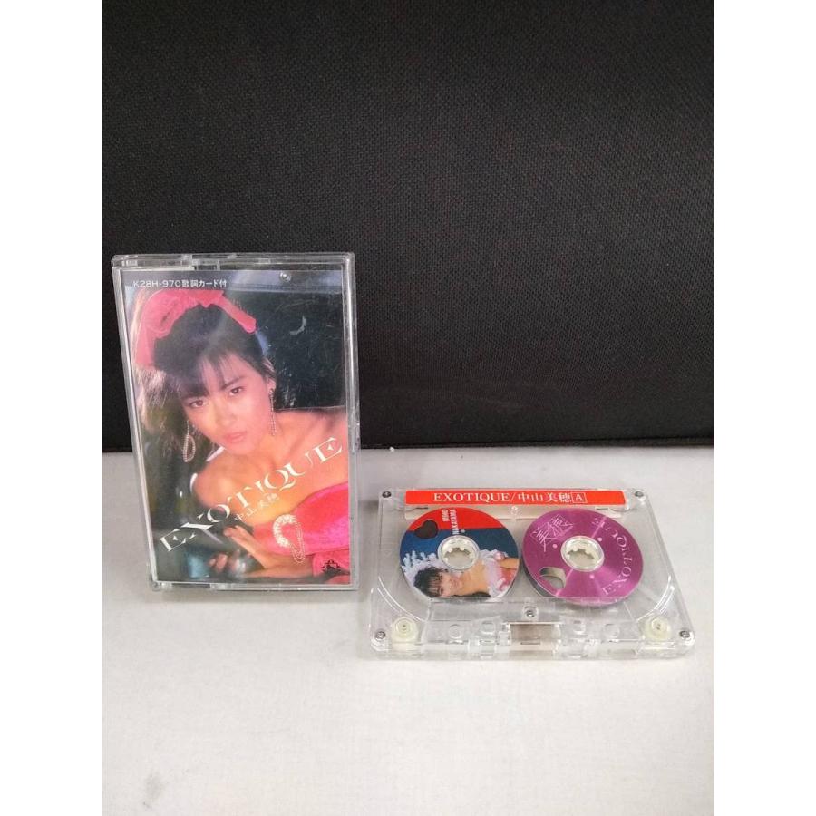 C4386 カセットテープ 中山美穂 エキゾティック オープンリール風 夏  