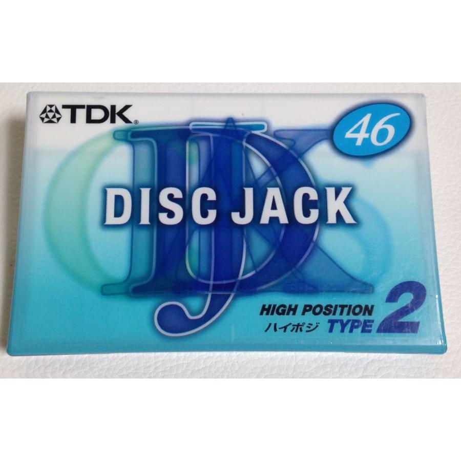 TDK カセットテープ DSIC JACK ハイポジTYPE2 46分 DJ2-46F 