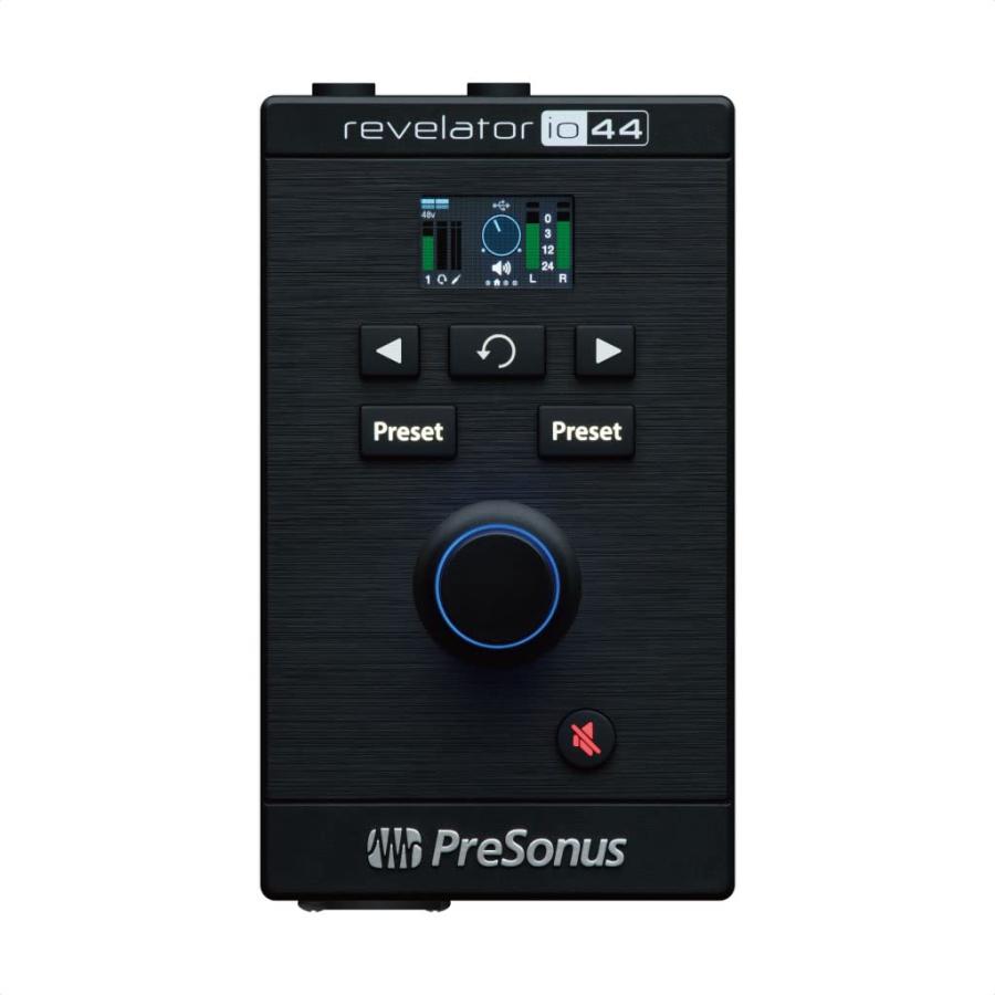 PreSonus Revelator io44 オーディオインターフェース 超コンパクトな 