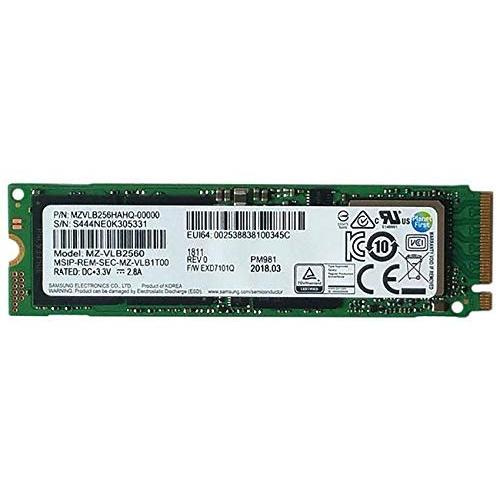 L11634-001 / MZVLB256HAHQ-000H1 256GB ソリッドステートドライブ