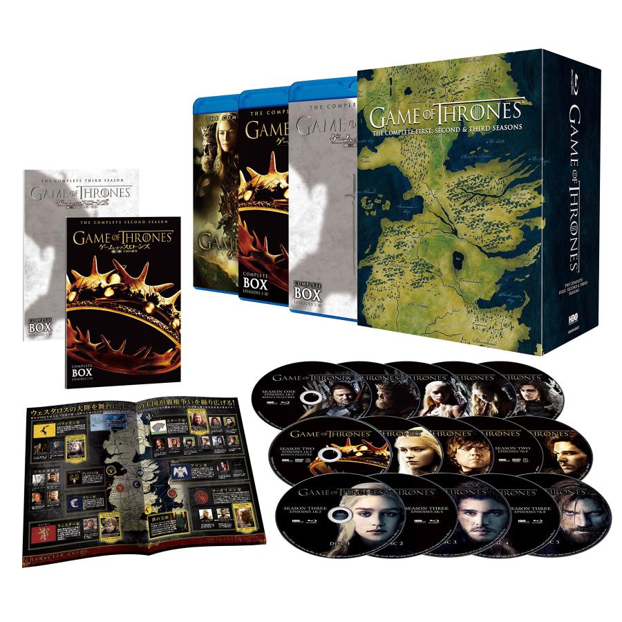 Blu-ray Game Of Thrones 第一章~第三章　ブルーレイBOX ゲーム・オブ・スローンズ <第一~三章> ブルーレイ ボックス (初回限定
