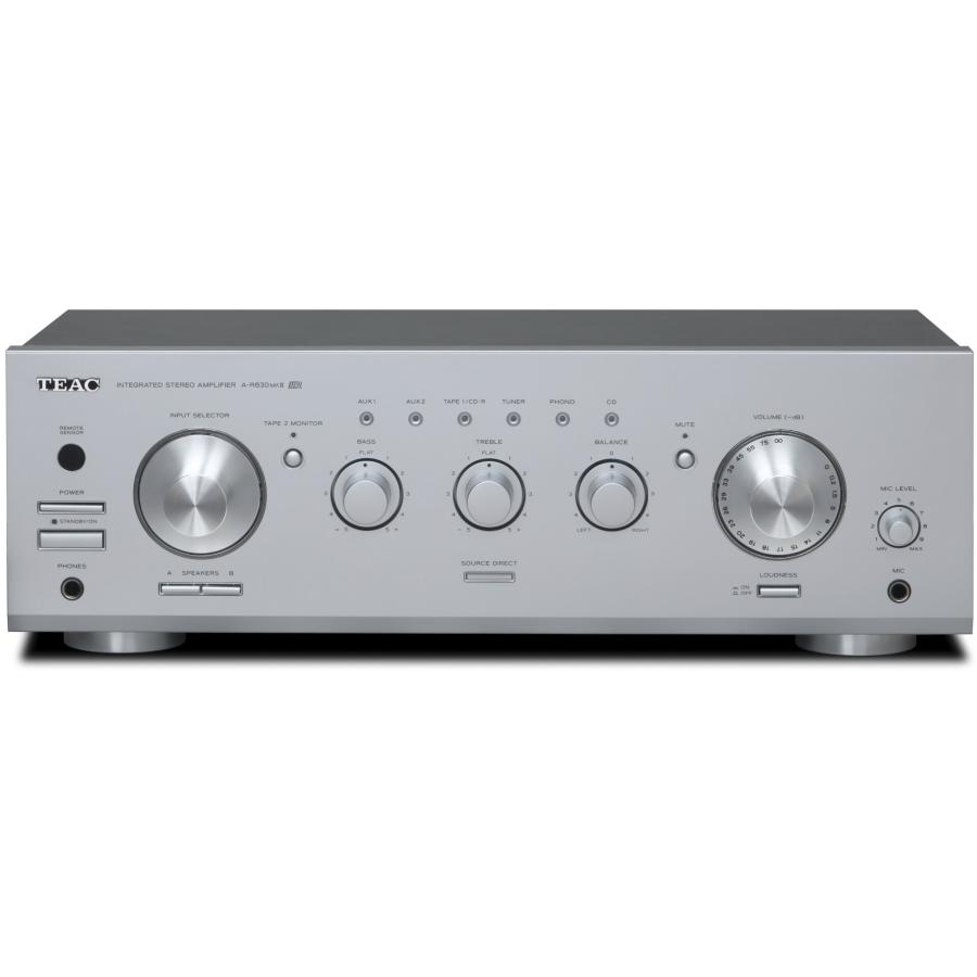TEAC A-R630mkII プリメインアンプ 本体 TEAC ステレオプリメインアンプ A-R630MKII シルバー 訳あり品 TEAC A