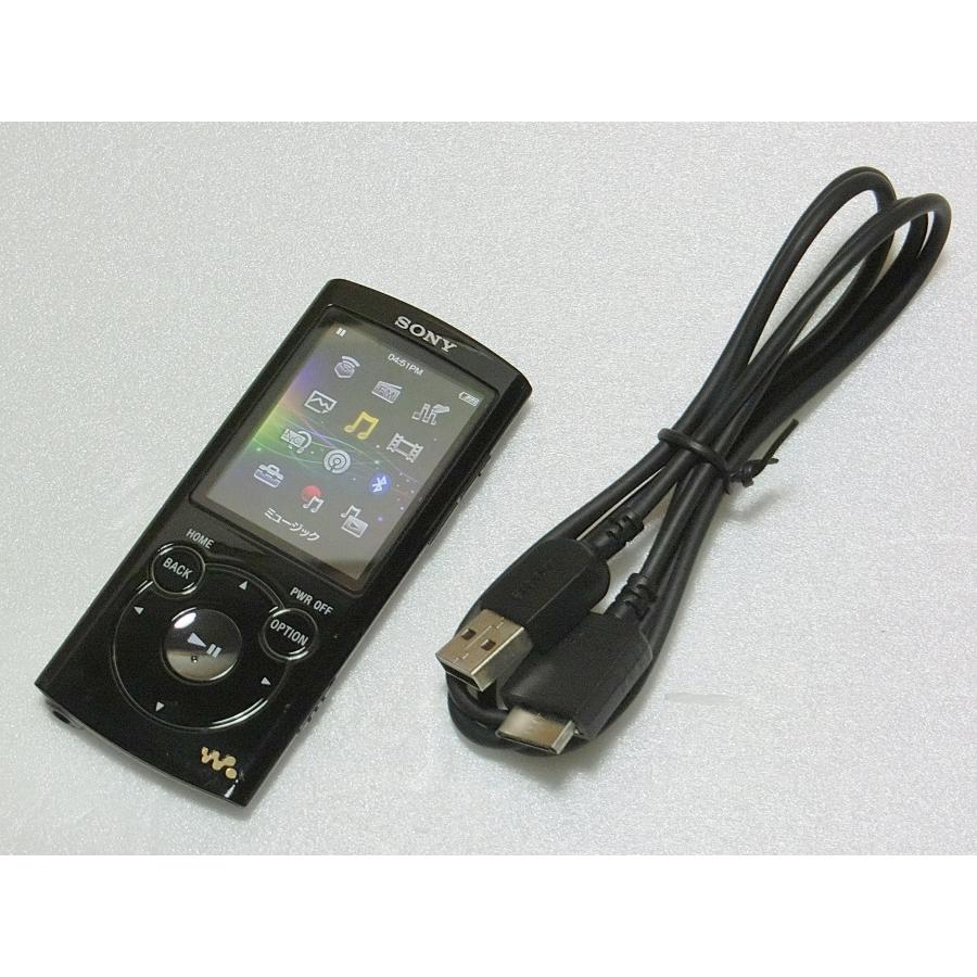 SONY ウォークマン Sシリーズ メモリータイプ 16GB ブラック NW-S765/B 