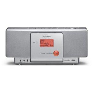 ケンウッド CD/SD/USBパーソナルシステムコンポ シルバー CR