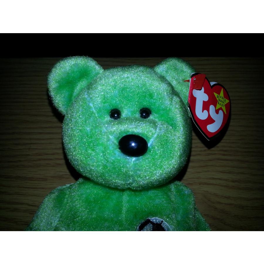 TY ビーニーベイビーズ BEANIE BABIES KICKS キックス クマ ぬいぐるみ